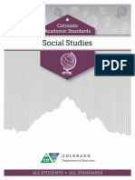 Social Studies - 2020 Colorado Academic Standards