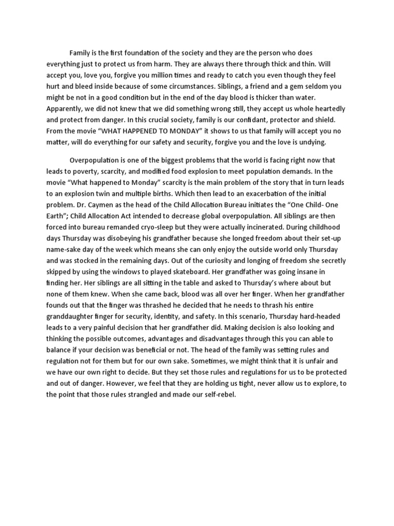 Reflection About Population | PDF