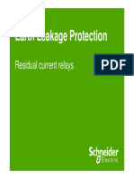 Earth Leakage Protection: Residual Current Relays