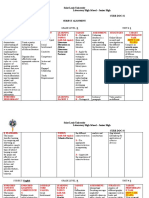 Subject Alignment English 8