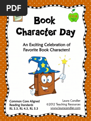 FREEBookCharacterDayActivities