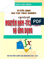 Nguyên Hàm-Tích Phân - NG D NG - Đông - Nqa