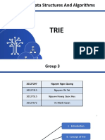 CSC10004: Data Structures And Algorithms - TRIE Implementation and Applications