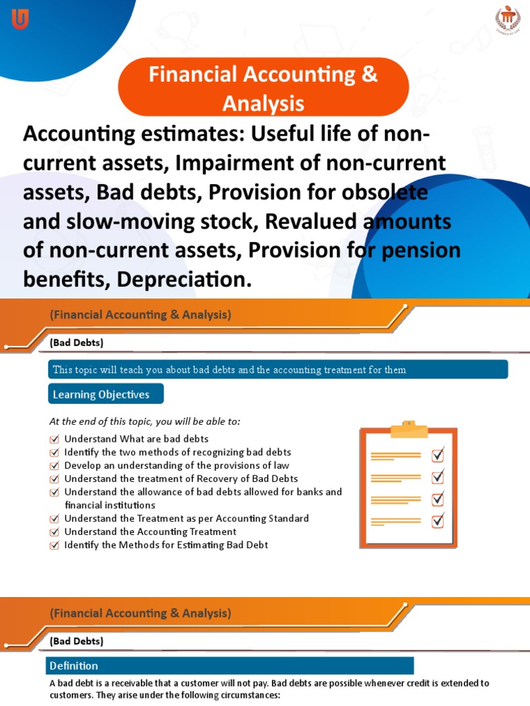 Understanding Bad Debt Accounting | PDF | Debits And Credits | Bad Debt