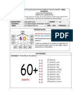 Guía de Az.38 Matemáticas La Familia Del 60