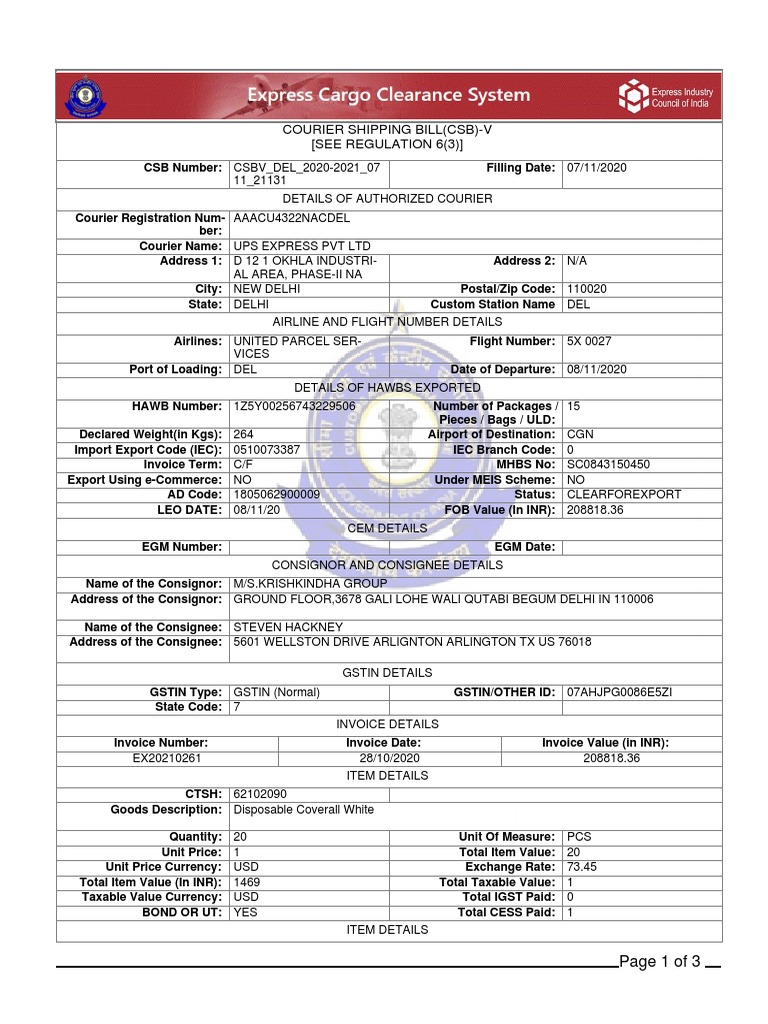 026-Courier Dallas | PDF | Exchange Rate | Trade