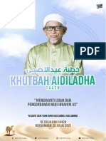 Khutbah Aidiladha 1442H - Tuan Guru Haji Abdul Hadi Awang