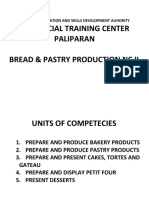 Provincial Training Center Paliparan Bread & Pastry Production NC Ii