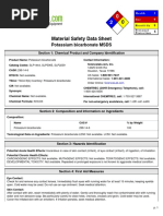 Msds Potassium Bicarbonate (Apar Powder)