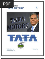 Product Profile Of Tata Motors Pdf Motor Vehicle Vehicles