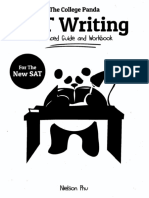 The College Pandas SAT Writing Advanced Guide and Workbook for the New SAT