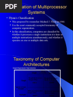 Organization of Multiprocessor Systems