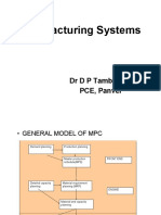 Manufacturing Systems: DR D P Tambuskar PCE, Panvel