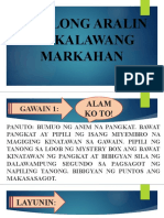 IKATLONG ARALIN SA IKALAWANG MARKAHAN (Filipino 10)