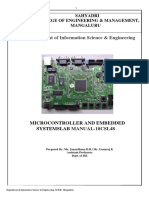 Microcontroller Lab Manual - SCEM - 11