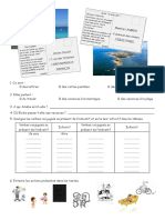 Comprehension Et Expression Ecrite Carte Postale Exercice Grammatical - 48498