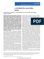 Nature - Photonic - 2013.7.791 - Realization of An All-Dielectric Zero-Index Optical Metamaterial