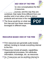 RBT and Ibt - Organization Theories