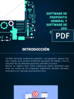 Software de Pproposito General y Especifico