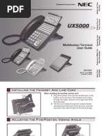 End User Guide For NEC DLV (XD)