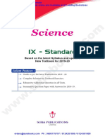 9th STD Science EM Sample Materials 2019