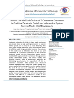 Research Paper About E-Commerce During COVID-19 Outbreak