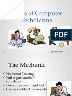 Types of Computer Technicians