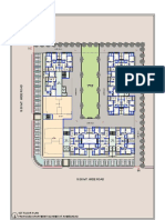 Proposed Apartment Scheme at Ahmedabad 1St Floor Plan: 18.00 Mt. Wide Road