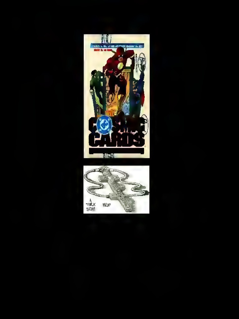 DC Cosmic Trading Cards 1992 Series I PDF Captain Marvel (Dc Comics