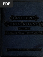 1800 Cruden's Concordance of The Old and New Testament ...