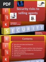 Security Risks To Selling Agents