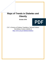 Maps of Trends in Diabetes and Obesity
