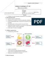 PA N°01 - Autoevaluación FODA