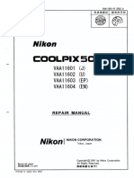 Nikon Coolpix 5000 Repair Manual
