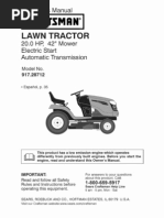 Download Craftsman Tractor Manual by bjhoxie106 SN52003198 doc pdf