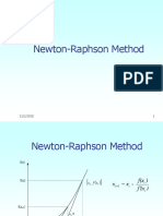 05.01 Newton Raphson Method