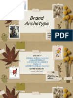 Grop 4 - SI 4D - Brand Archetype