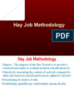 Hay Job Methadology