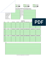 Vehicle Log Blank