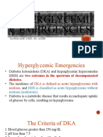 Hyperglycemic Emergencies 2101