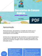Reorganização das secretarias do Campus Angicos