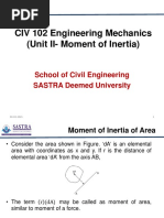 Moment of Inertia