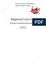 Empresa Coca Cola (ADMON.) Modificado