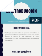 La Introducción