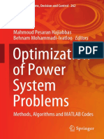 Optimization of Power System Problems: Mahmoud Pesaran Hajiabbas Behnam Mohammadi-Ivatloo Editors