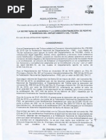 Resoluciones 019 Del 04 de Marzo de 2021 Reintegro Recursos Fnd