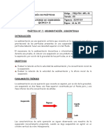 GUIA PRÁCTICA N° 7 SEDIMENTACION DISCONTINUA