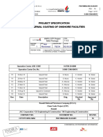 Indra: Project Specification For External Coating of Onshore Facilities