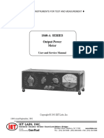 1840A Output Power Meter Manual