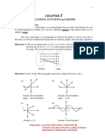 Chapter 1relations Functions and Graphs